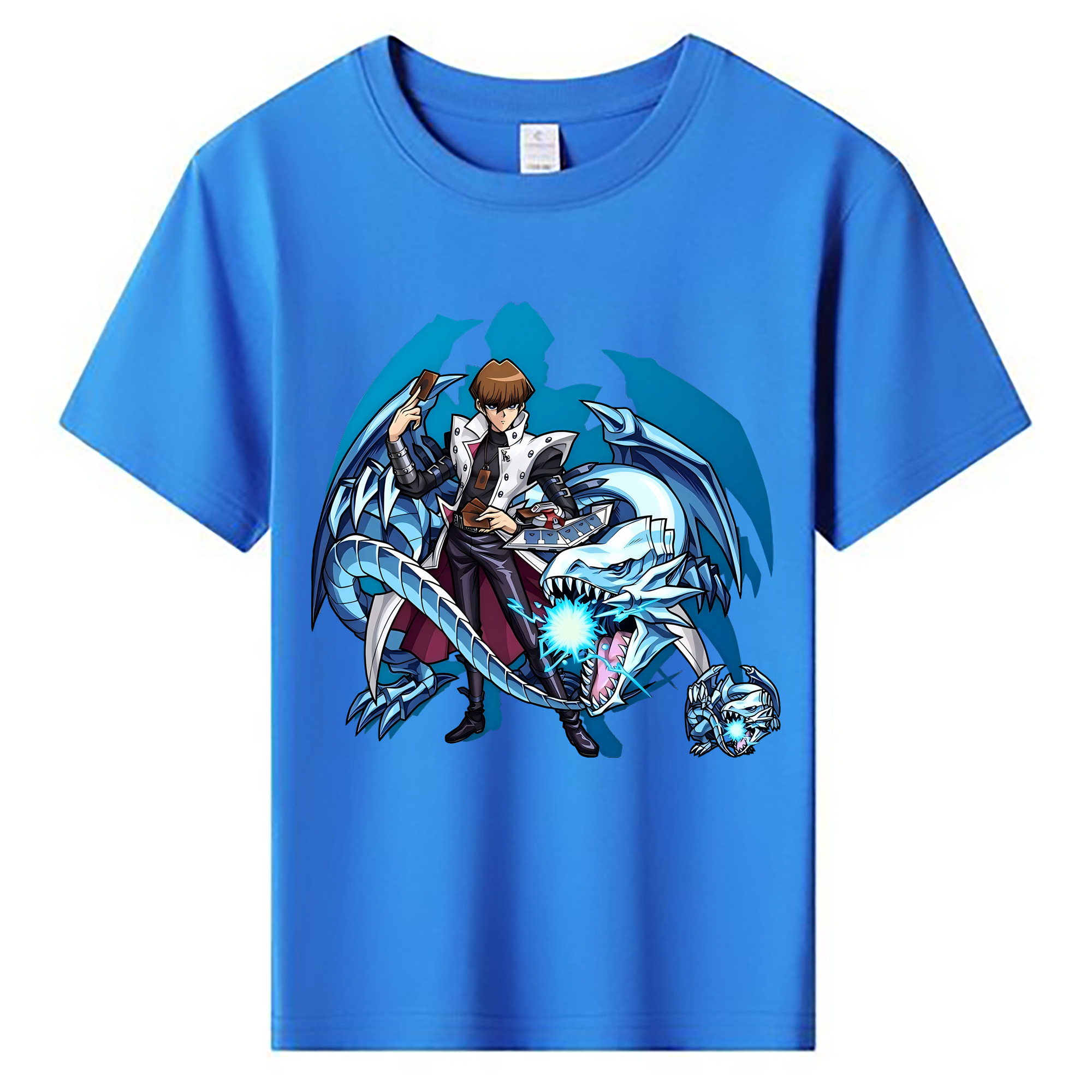 （画像用） 遊☆戯☆王 Yu-Gi-Oh! 綿100％キッズTシャツ（フロントプリント）